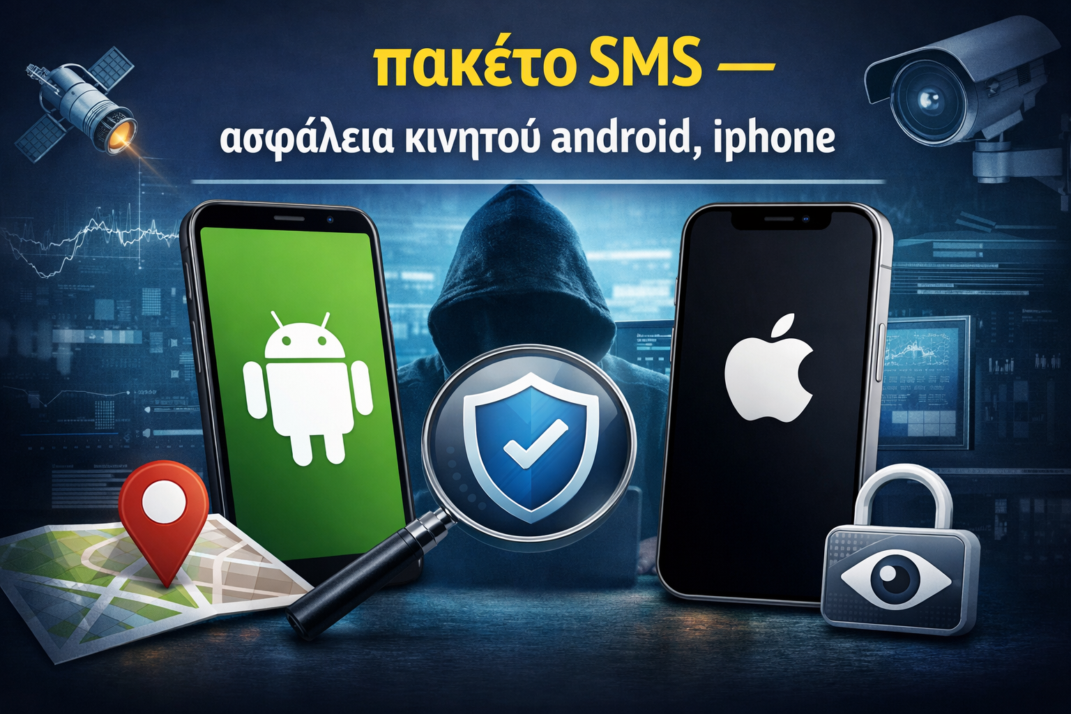 πακέτο SMS — παρακολούθηση κινητού android, iphone